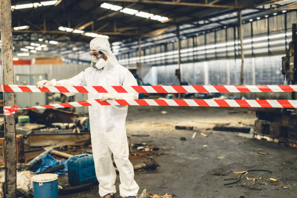 Professional Trauma Scene Cleanup technician working in Hatteras, NC